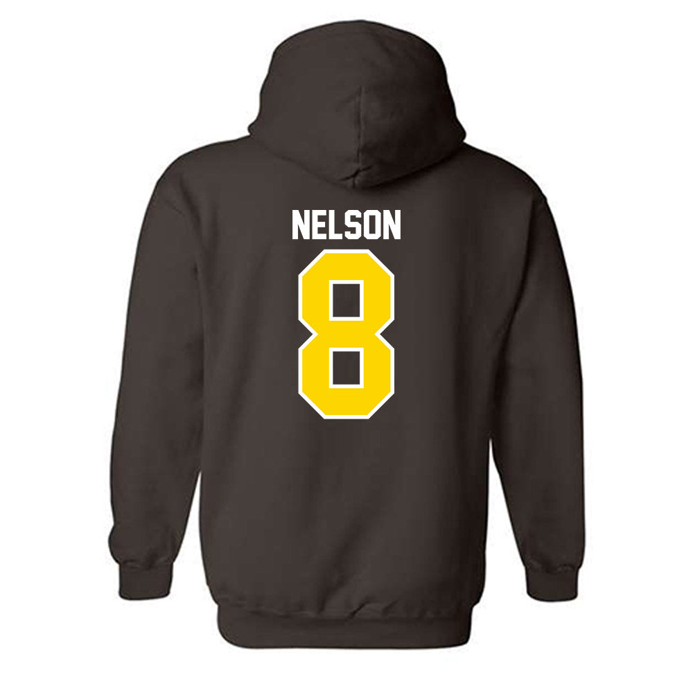 Western Michigan - NCAA Football : Egypt Nelson - Classic Shersey Hooded Sweatshirt-1