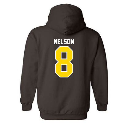 Western Michigan - NCAA Football : Egypt Nelson - Classic Shersey Hooded Sweatshirt-1