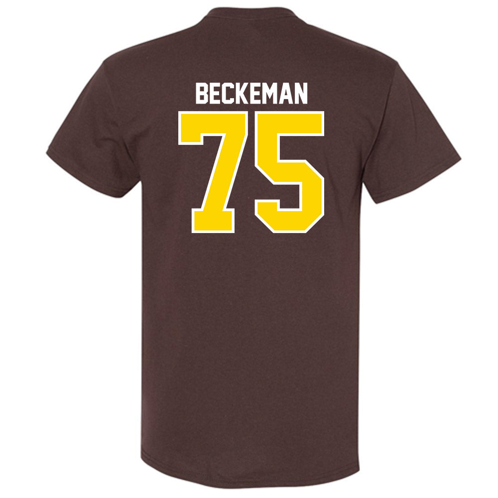 Western Michigan - NCAA Football : Spencer Beckeman - Classic Shersey T-Shirt-1