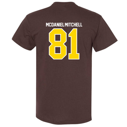 Western Michigan - NCAA Football : Earnest McDaniel-Mitchell - Classic Shersey T-Shirt-1