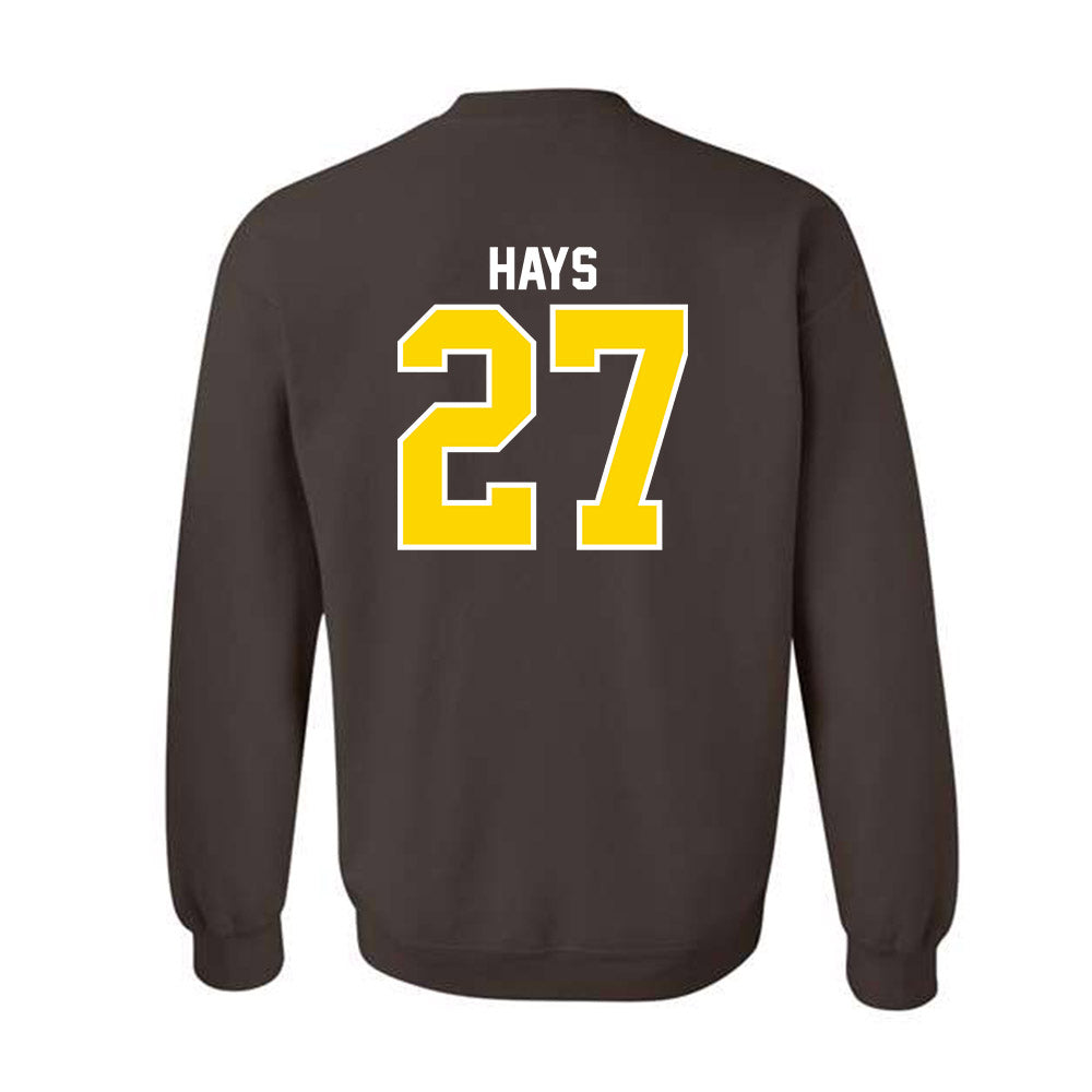 Western Michigan - NCAA Football : JR Hays - Classic Shersey Crewneck Sweatshirt