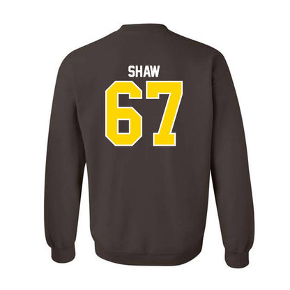 Western Michigan - NCAA Football : Trevor Shaw - Classic Shersey Crewneck Sweatshirt-1