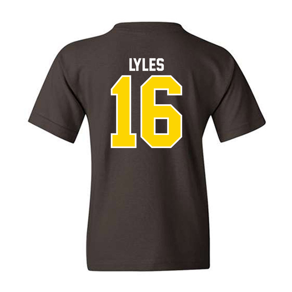 Western Michigan - NCAA Football : Jaden Lyles - Classic Shersey Youth T-Shirt-1
