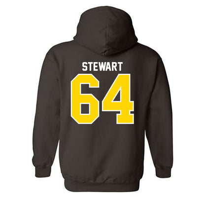 Western Michigan - NCAA Football : Race Stewart - Classic Shersey Hooded Sweatshirt-1
