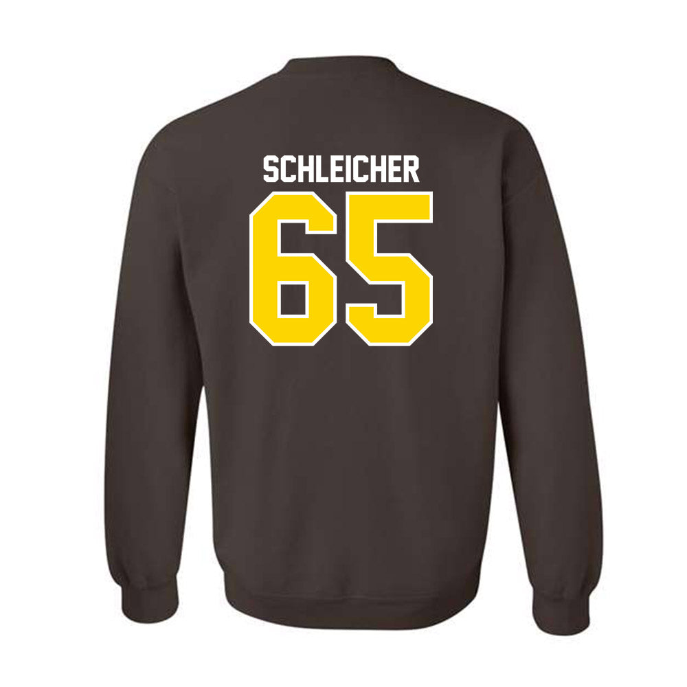 Western Michigan - NCAA Football : Jeremy Schleicher - Classic Shersey Crewneck Sweatshirt-1