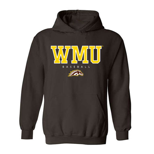 Western Michigan - NCAA Baseball : Michael Maloney - Classic Shersey Hooded Sweatshirt-0