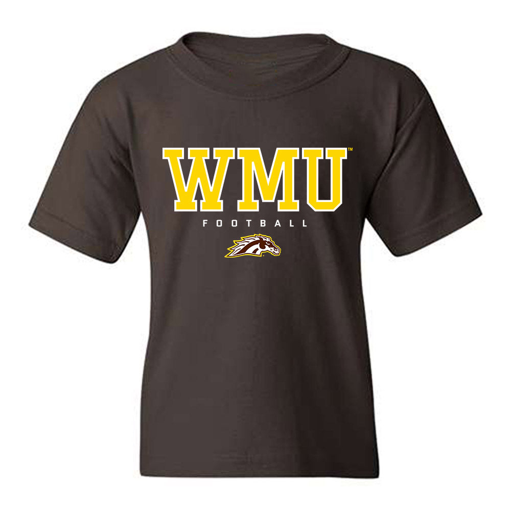 Western Michigan - NCAA Football : Jason Mitchell II - Classic Shersey Youth T-Shirt-0