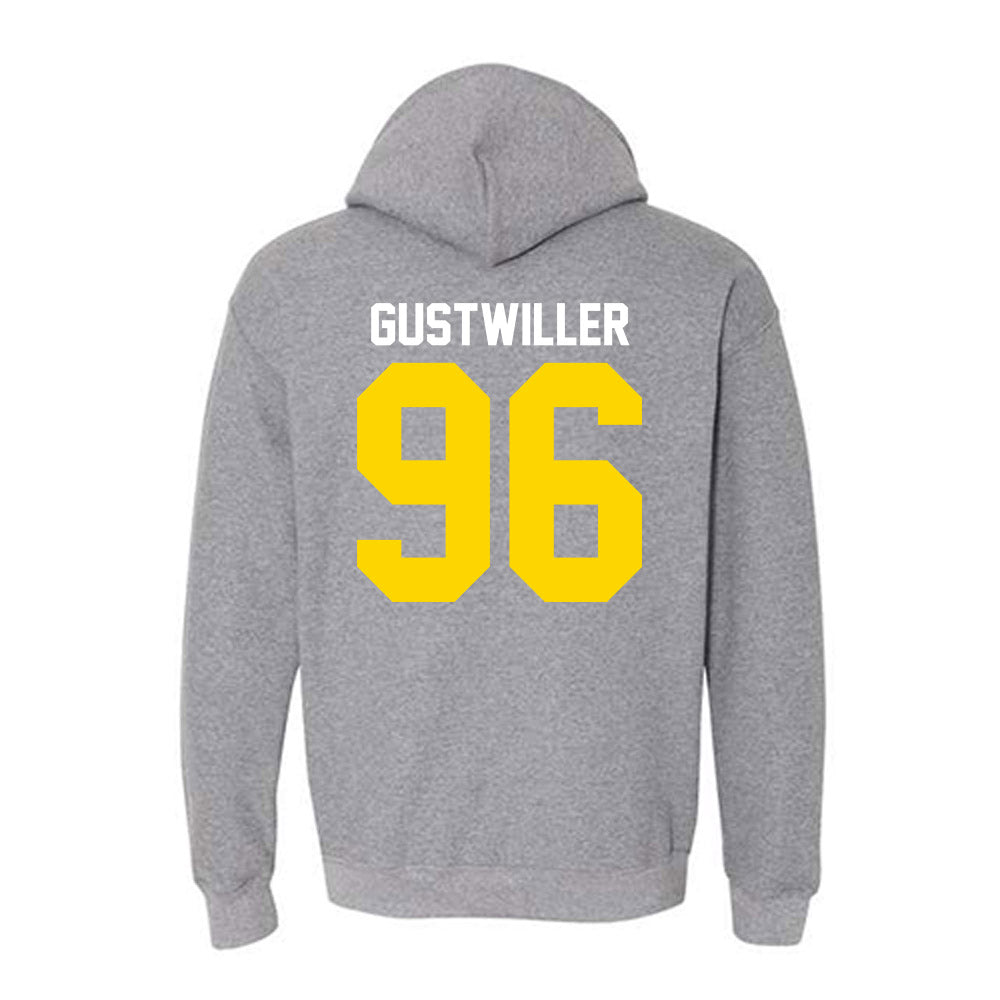 Western Michigan - NCAA Football : Dalton Gustwiller - Classic Shersey Hooded Sweatshirt-1