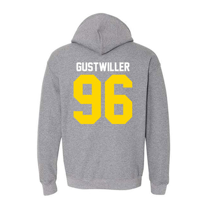 Western Michigan - NCAA Football : Dalton Gustwiller - Classic Shersey Hooded Sweatshirt-1