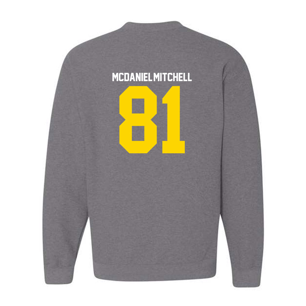 Western Michigan - NCAA Football : Earnest McDaniel-Mitchell - Classic Shersey Crewneck Sweatshirt-1