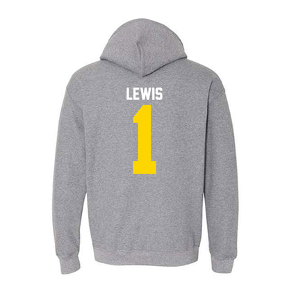 Western Michigan - NCAA Men's Basketball : Trey Lewis - Classic Shersey Hooded Sweatshirt-1