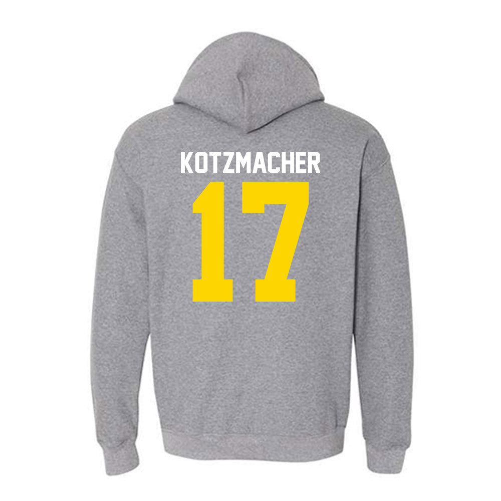 Western Michigan - NCAA Softball : Kendall Kotzmacher - Classic Shersey Hooded Sweatshirt-1