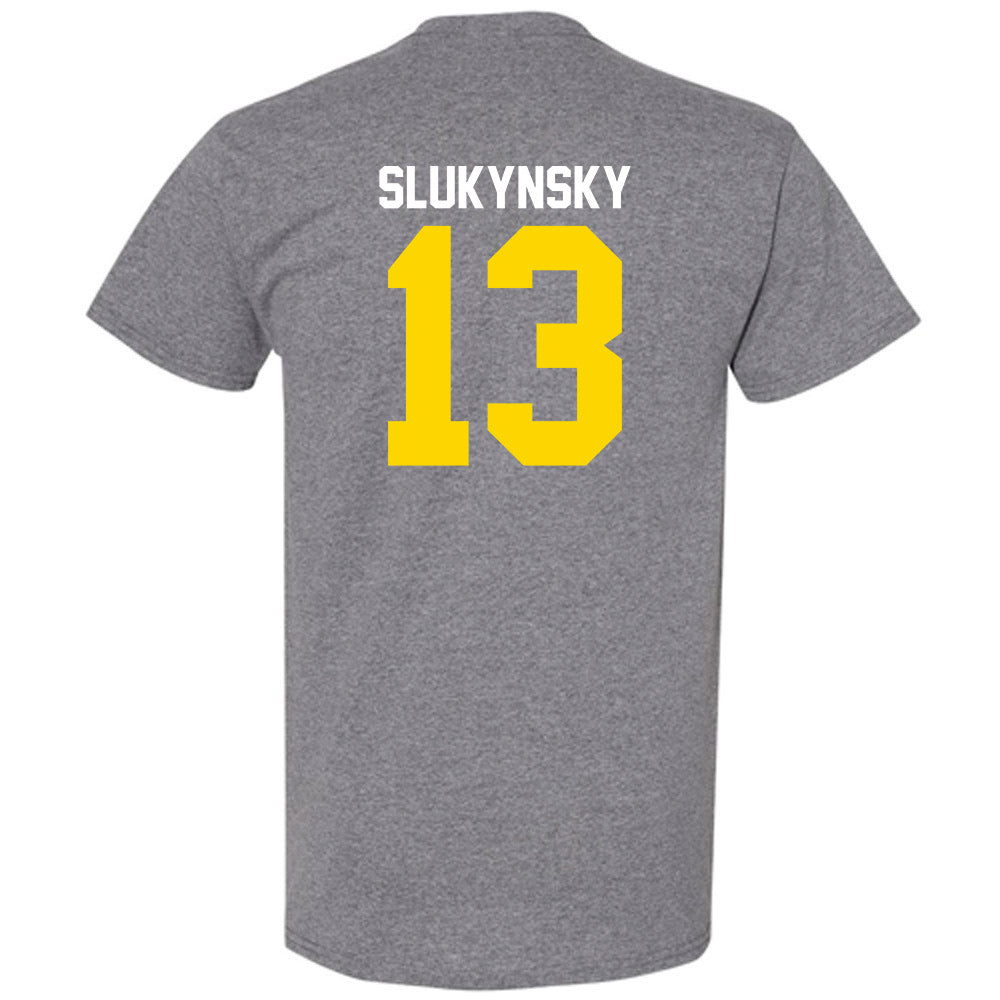 Western Michigan - NCAA Men's Ice Hockey : Grant Slukynsky - Classic Shersey T-Shirt-1