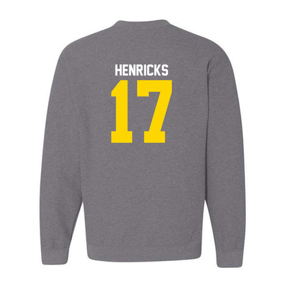 Western Michigan - NCAA Men's Ice Hockey : Ty Henricks - Classic Shersey Crewneck Sweatshirt-1