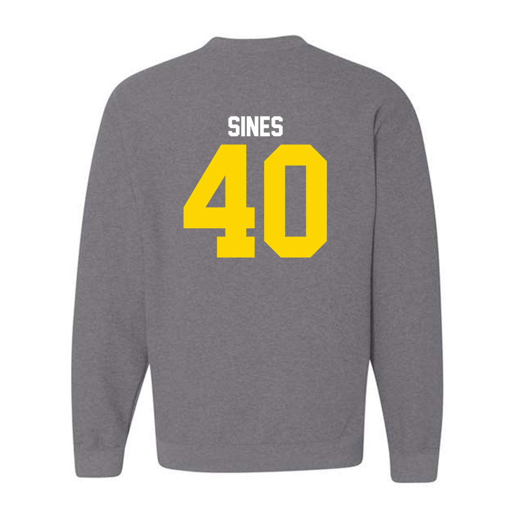 Western Michigan - NCAA Football : Nathan Sines - Classic Shersey Crewneck Sweatshirt-1