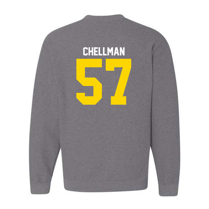 Western Michigan - NCAA Football : Jake Chellman - Classic Shersey Crewneck Sweatshirt-1