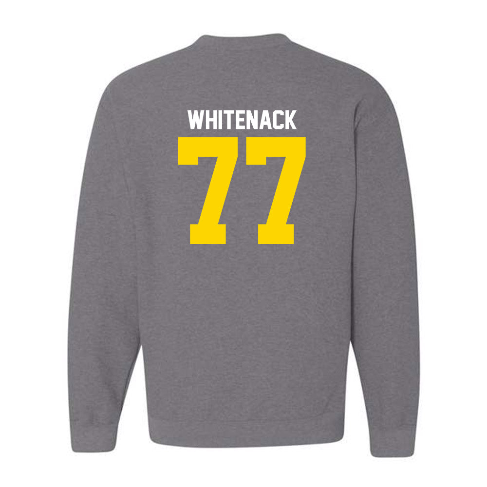 Western Michigan - NCAA Football : Hunter Whitenack - Classic Shersey Crewneck Sweatshirt-1