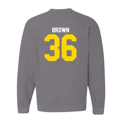 Western Michigan - NCAA Football : Freddy Brown - Classic Shersey Crewneck Sweatshirt-1