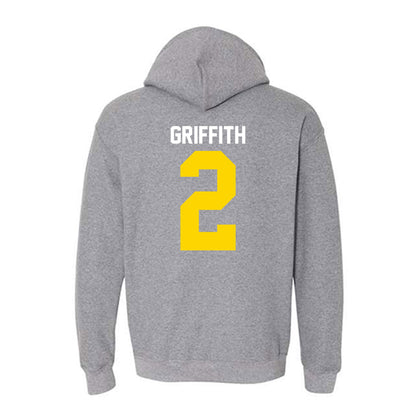 Western Michigan - NCAA Men's Basketball : Jalen Griffith - Classic Shersey Hooded Sweatshirt-1