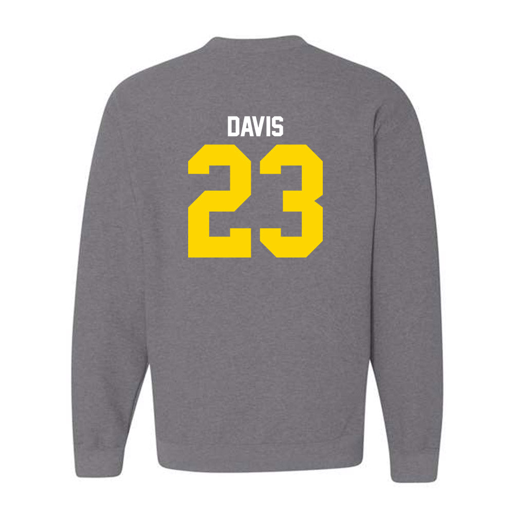 Western Michigan - NCAA Football : Jayden Davis - Classic Shersey Crewneck Sweatshirt-1