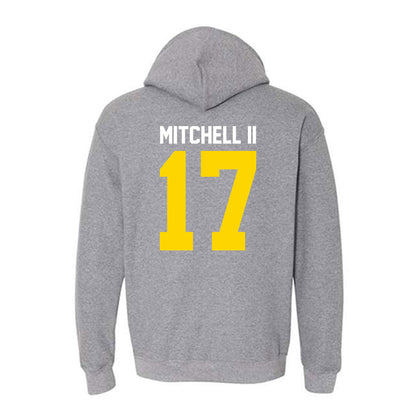 Western Michigan - NCAA Football : Jason Mitchell II - Classic Shersey Hooded Sweatshirt-1