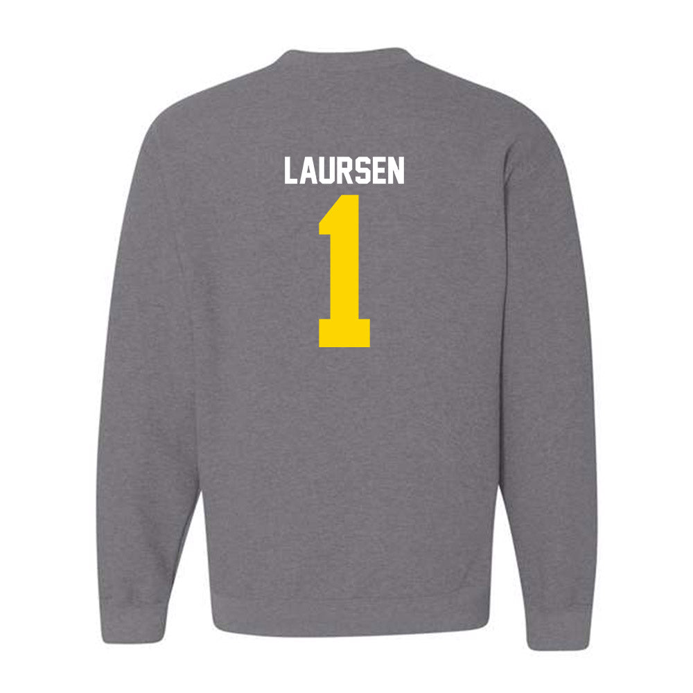 Western Michigan - NCAA Men's Ice Hockey : Kirk Laursen - Classic Shersey Crewneck Sweatshirt-1