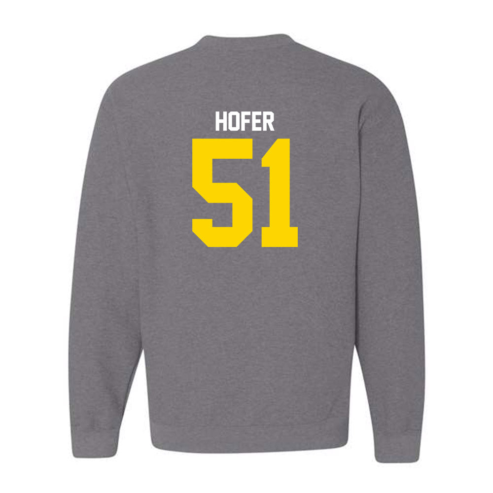 Western Michigan - NCAA Football : John Hofer - Classic Shersey Crewneck Sweatshirt-1