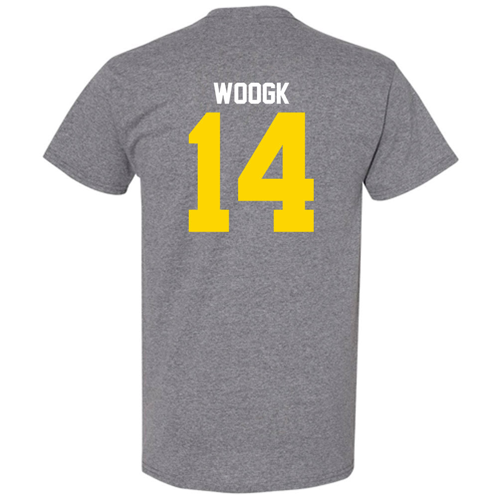 Western Michigan - NCAA Men's Ice Hockey : Colby Woogk - Classic Shersey T-Shirt-1