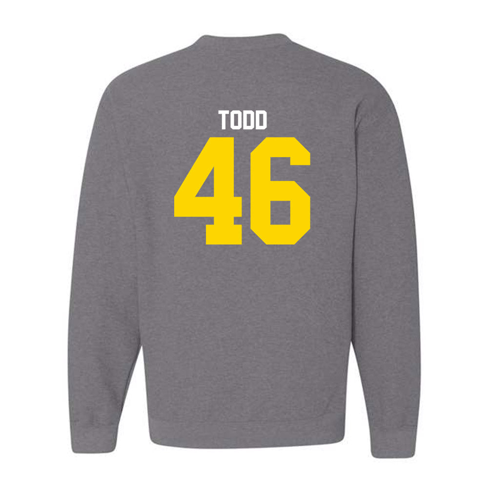 Western Michigan - NCAA Football : RJ Todd - Classic Shersey Crewneck Sweatshirt-1