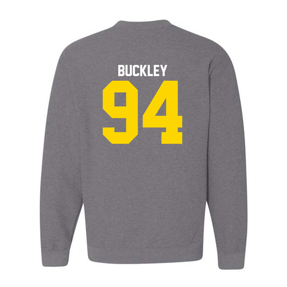 Western Michigan - NCAA Football : Jordan Buckley - Classic Shersey Crewneck Sweatshirt-1