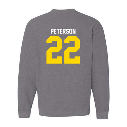 Western Michigan - NCAA Men's Basketball : Declan Peterson - Classic Shersey Crewneck Sweatshirt-1