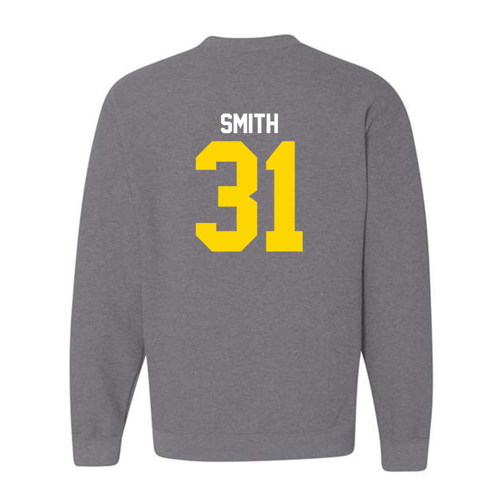 Western Michigan - NCAA Football : Hunter Smith - Classic Shersey Crewneck Sweatshirt-1