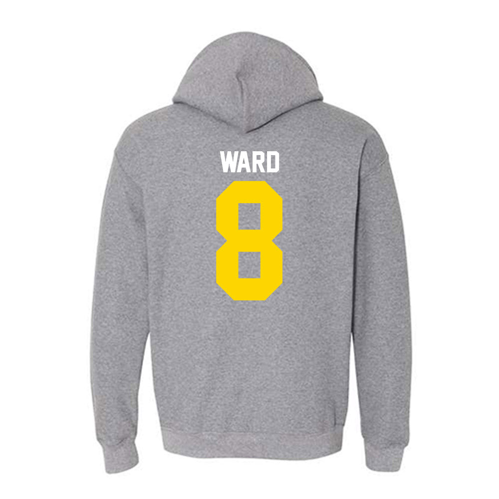 Western Michigan - NCAA Men's Basketball : Hudson Ward - Classic Shersey Hooded Sweatshirt-1