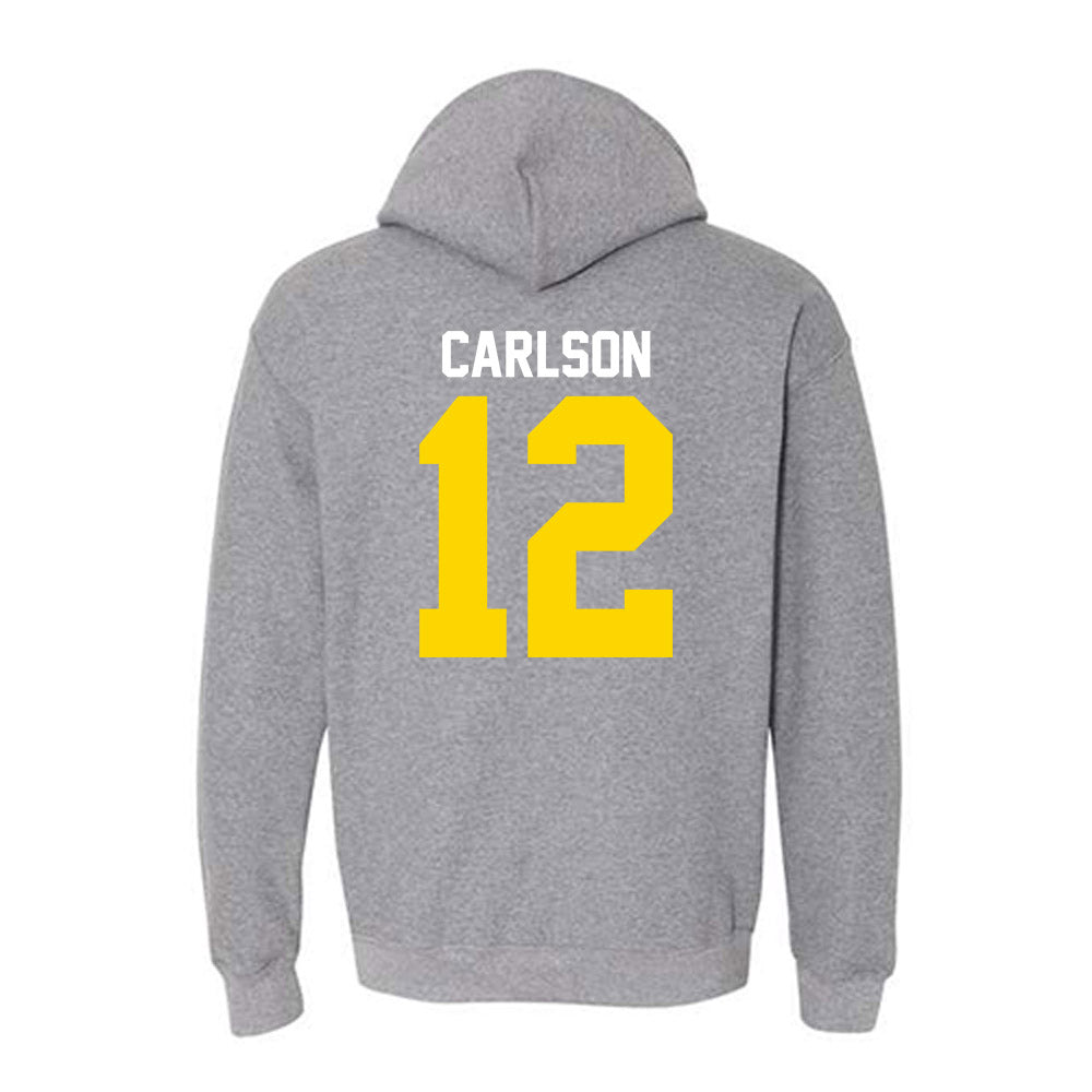 Western Michigan - NCAA Women's Basketball : Alli Carlson - Classic Shersey Hooded Sweatshirt-1