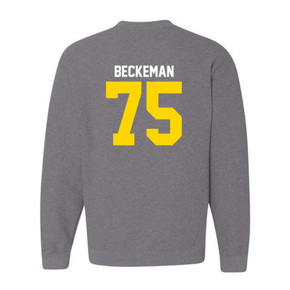 Western Michigan - NCAA Football : Spencer Beckeman - Classic Shersey Crewneck Sweatshirt-1