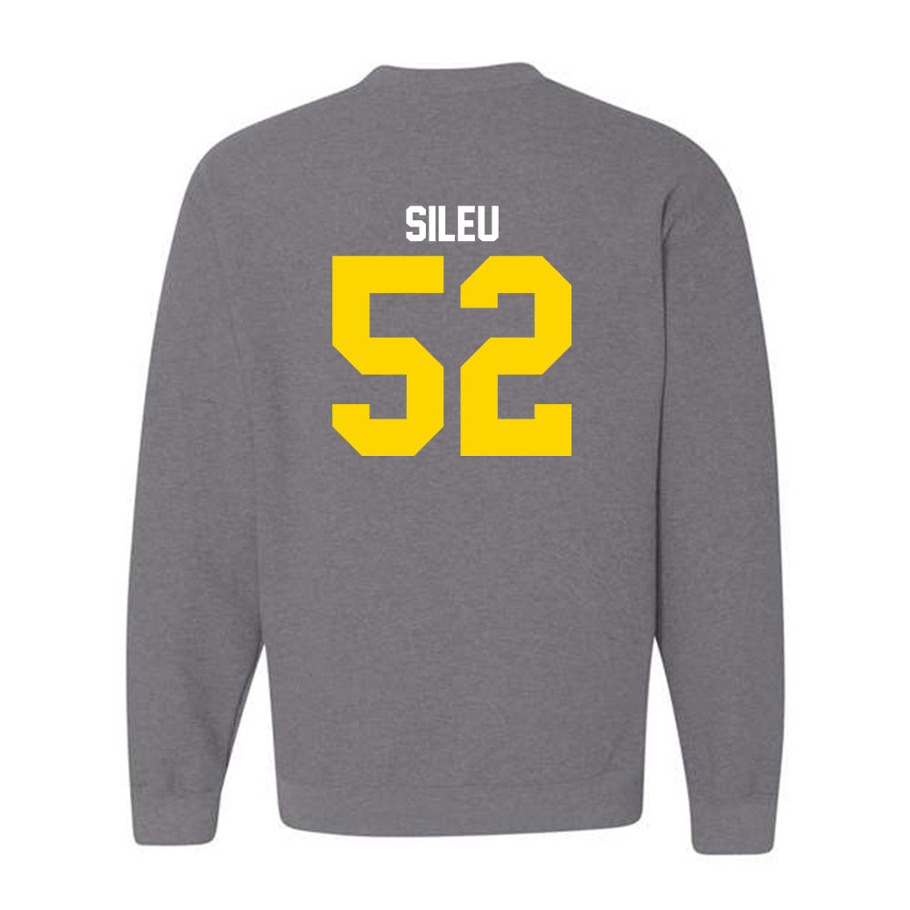 Western Michigan - NCAA Men's Basketball : Junior Sileu - Classic Shersey Crewneck Sweatshirt-1
