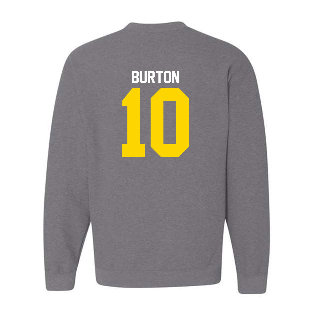 Western Michigan - NCAA Men's Basketball : Max Burton - Classic Shersey Crewneck Sweatshirt-1