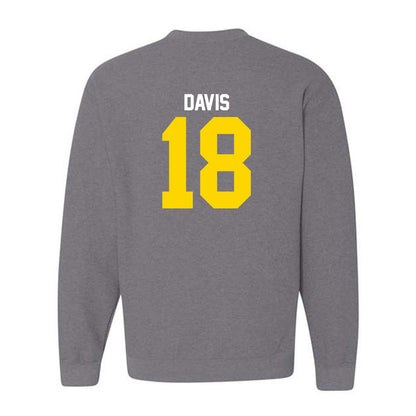 Western Michigan - NCAA Football : Micah Davis - Classic Shersey Crewneck Sweatshirt-1