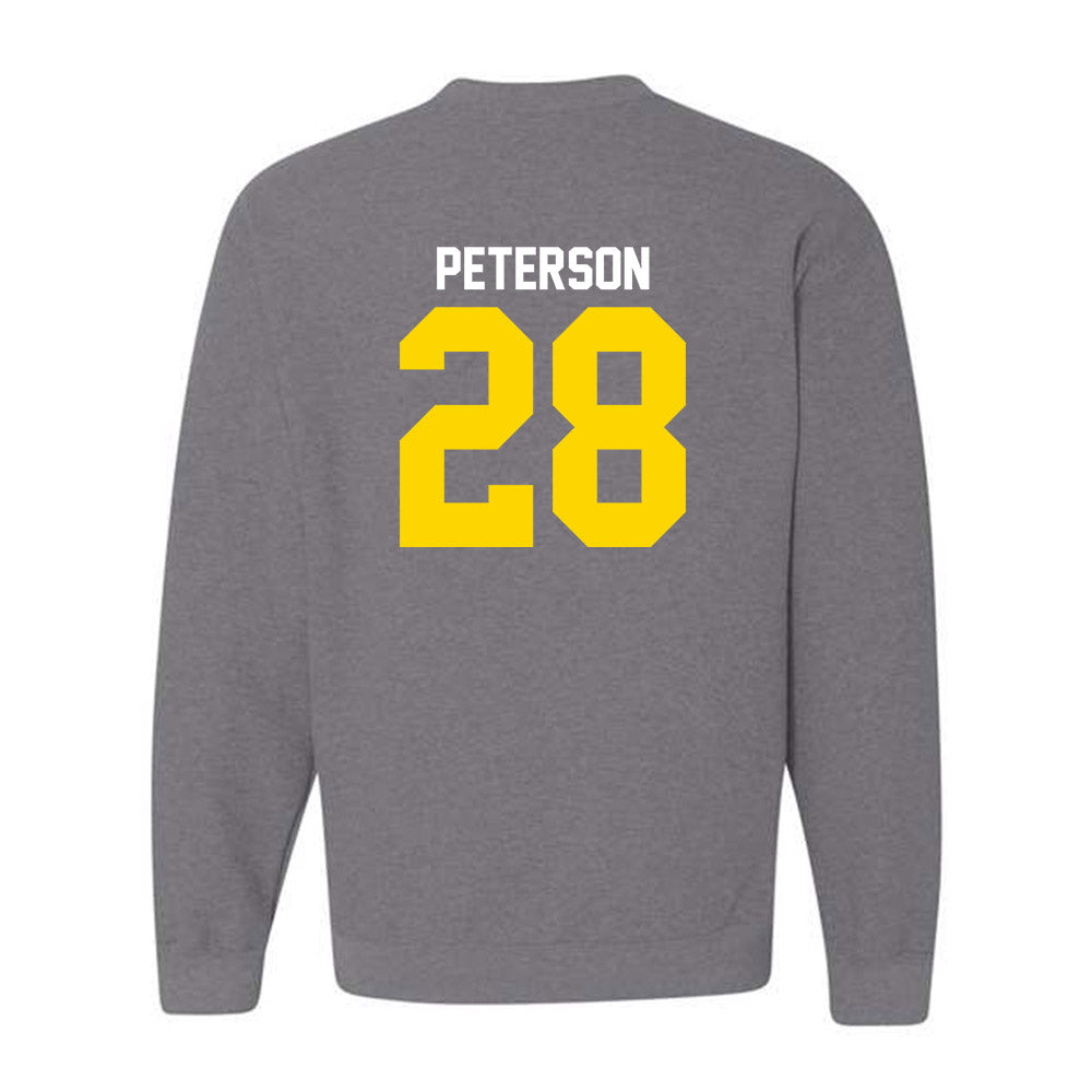 Western Michigan - NCAA Football : Will Peterson - Classic Shersey Crewneck Sweatshirt-1
