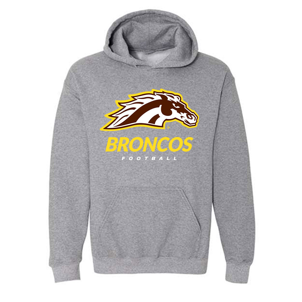 Western Michigan - NCAA Football : Jameson Young - Classic Shersey Hooded Sweatshirt-0