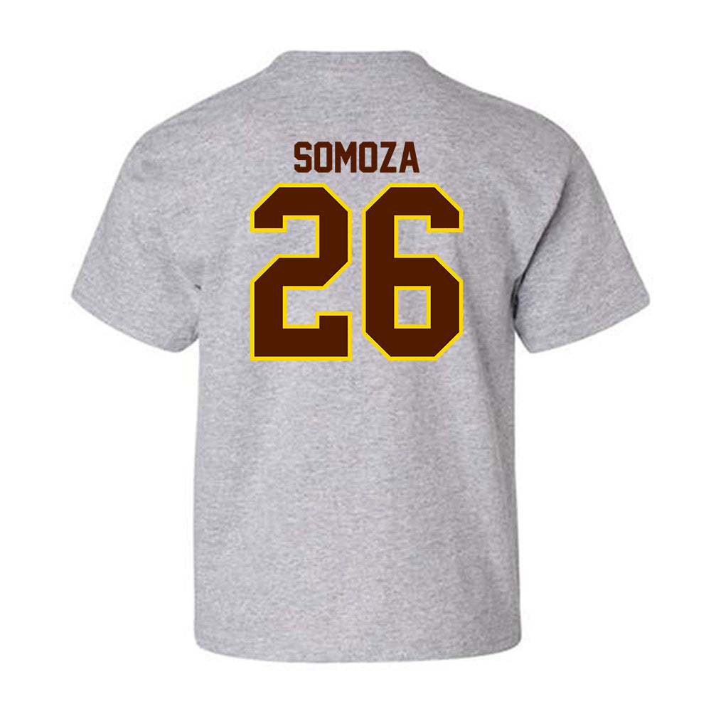 Western Michigan - NCAA Men's Ice Hockey : Ean Somoza - Classic Shersey Youth T-Shirt-1