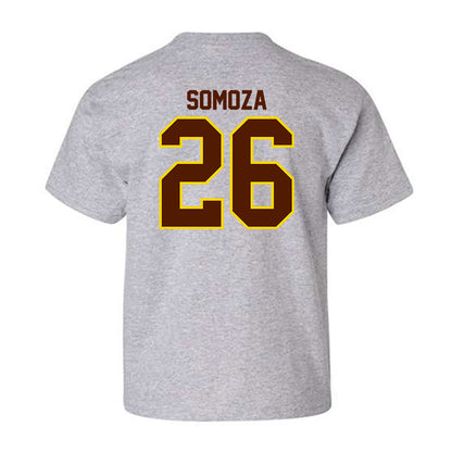 Western Michigan - NCAA Men's Ice Hockey : Ean Somoza - Classic Shersey Youth T-Shirt-1