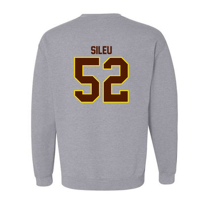 Western Michigan - NCAA Men's Basketball : Junior Sileu - Classic Shersey Crewneck Sweatshirt-1