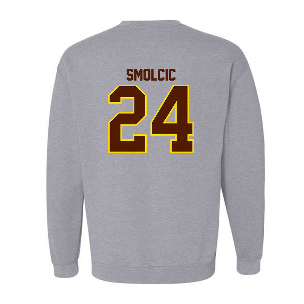 Western Michigan - NCAA Men's Soccer : Adam Smolcic - Classic Shersey Crewneck Sweatshirt-1