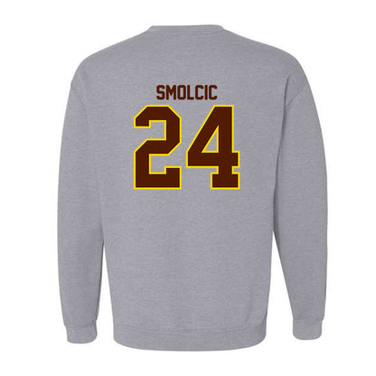 Western Michigan - NCAA Men's Soccer : Adam Smolcic - Classic Shersey Crewneck Sweatshirt-1
