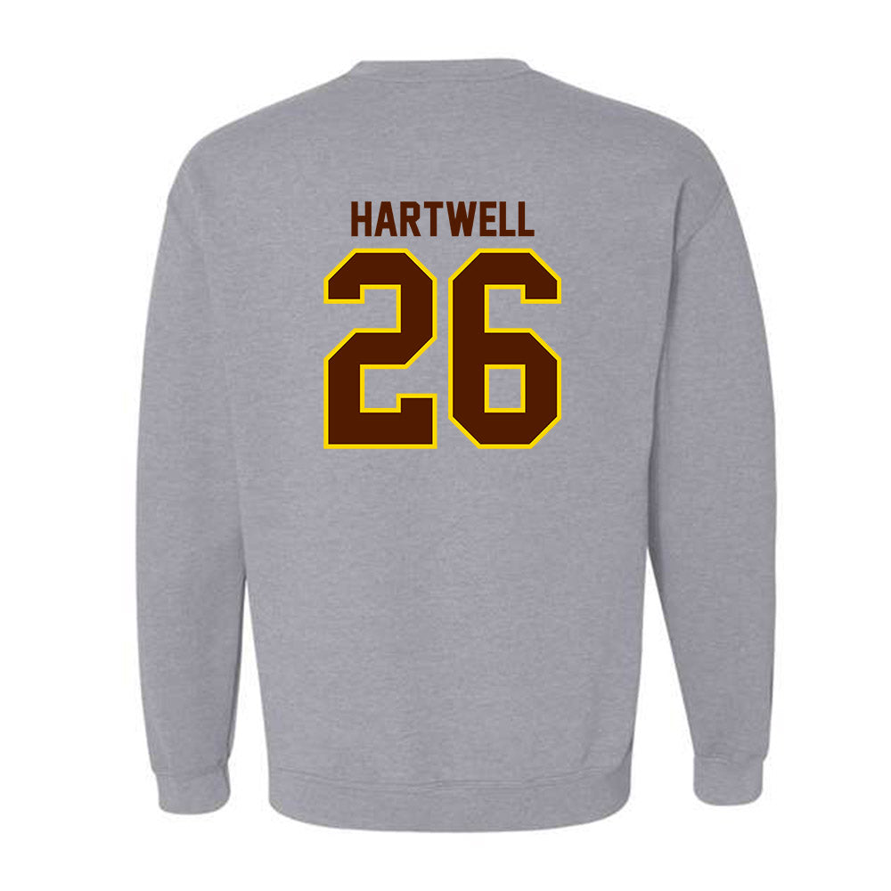 Western Michigan - NCAA Football : Tre' Hartwell - Classic Shersey Crewneck Sweatshirt-1