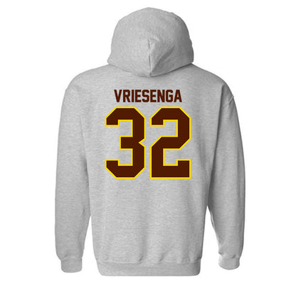 Western Michigan - NCAA Baseball : Zach Vriesenga - Classic Shersey Hooded Sweatshirt-1