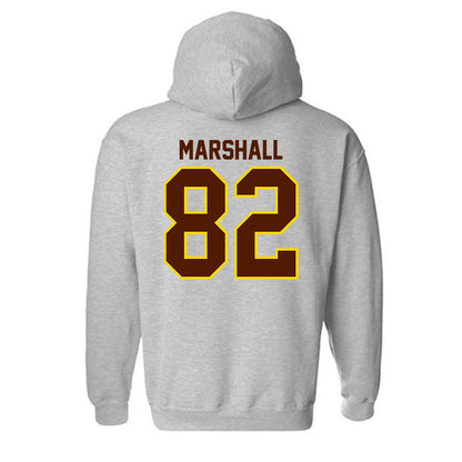 Western Michigan - NCAA Football : Terence Marshall - Classic Shersey Hooded Sweatshirt-1