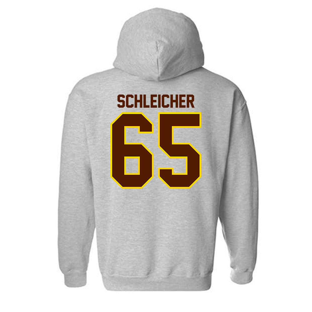 Western Michigan - NCAA Football : Jeremy Schleicher - Classic Shersey Hooded Sweatshirt-1