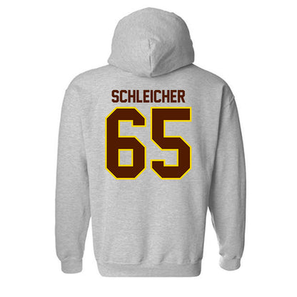 Western Michigan - NCAA Football : Jeremy Schleicher - Classic Shersey Hooded Sweatshirt-1